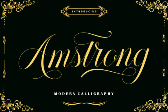 Amstrong: A Handwritten Font That Elevates Digital Design