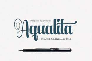 Aqualita: A Handwritten Font That Elevates Campaign Creativity