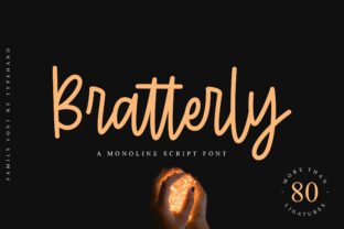 Bratterly: A Script Font for Thoughtful Typography