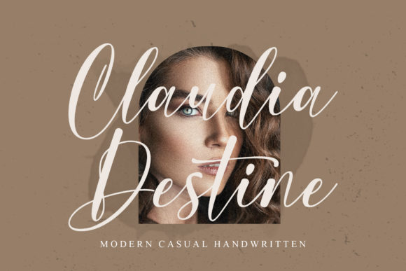 Enhance Your Brand with Claudia Destine Font