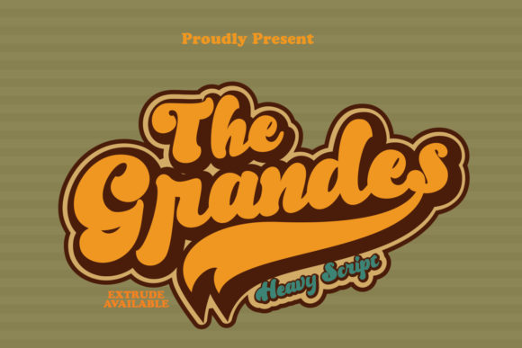 Grandes: A Vintage Script Font for Digital Design