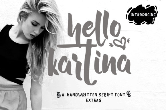 Hello Kartina: A Handwritten Font for Impactful Branding