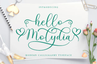 Hello Molydia: A Handwritten Font for Professional Branding