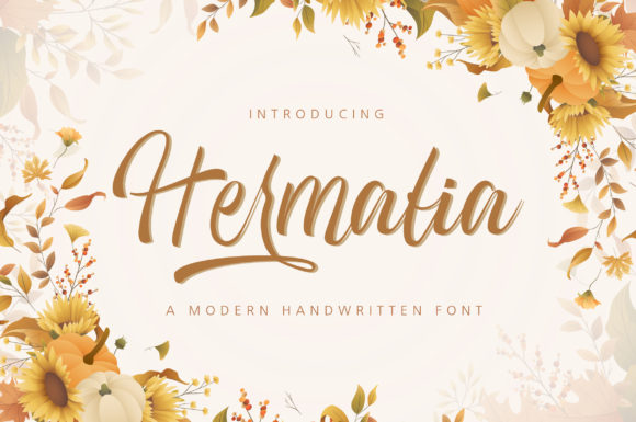 Hermalia Font for Web Design Projects