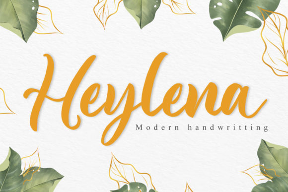 Heylena: A Script Font That Elevates Digital Branding