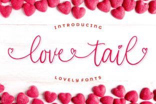 Love Tail: A Romantic Script Font for Campaign Design