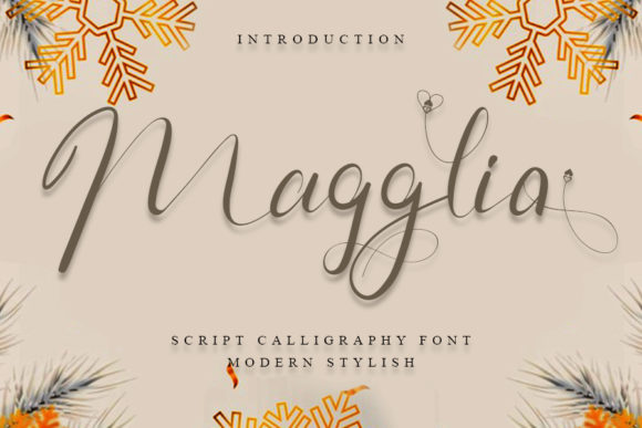 Magglia: A Stylish Script Font for Web Design