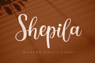 Shepila: A Sweet Script Font for Web Design