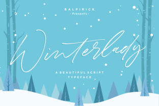 Winterlady: A Script Font for Modern Web Design